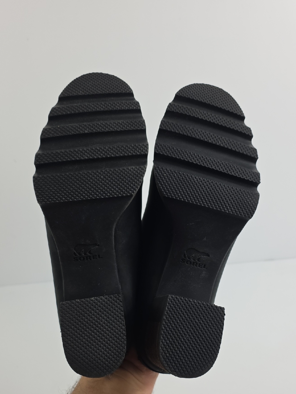 Sorel Addington Waterproof Black Women's Mule Boots Size 6.5 - Picture 8 of 11